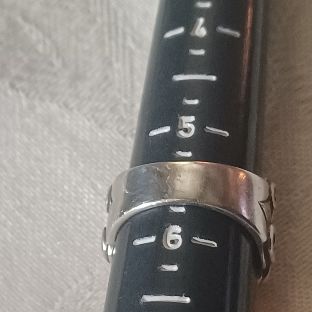 Konstantino Diamond Scroll Ring, SS &18k, Size 5.5 - Picture 11 of 13